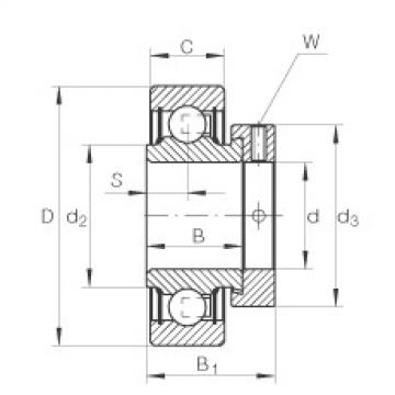 підшипник RAE25-NPP-FA106 INA