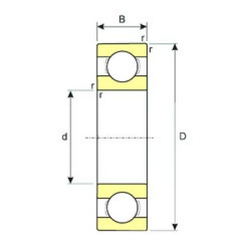 підшипник SS 604 ISB