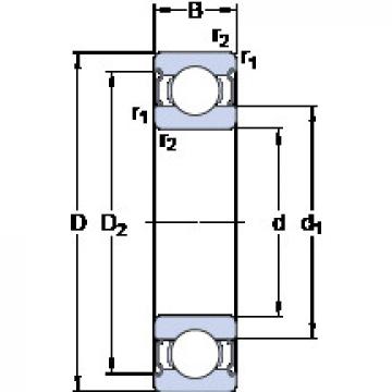 підшипник 6205-2Z SKF