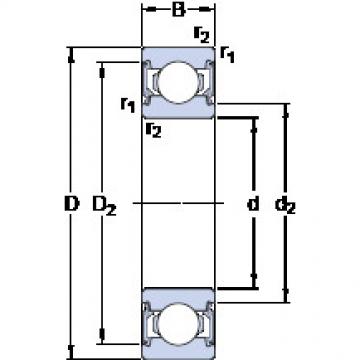 підшипник 6205-2RSL SKF