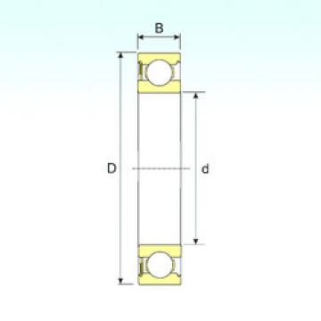 підшипник 6203-RS ISB