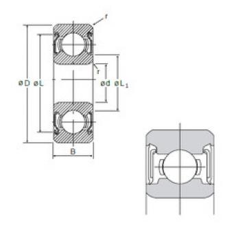 підшипник 626DD NMB