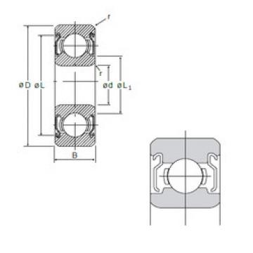 підшипник 626ZZ NMB