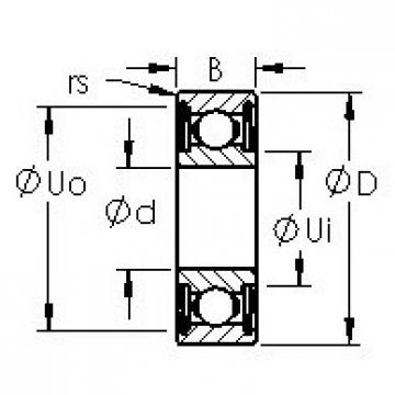 підшипник 6203ZZ AST