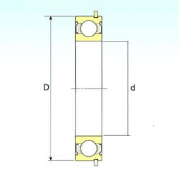 підшипник 6205-ZZNR ISB