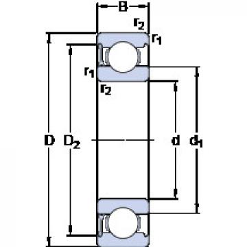 підшипник 6210-RZ SKF