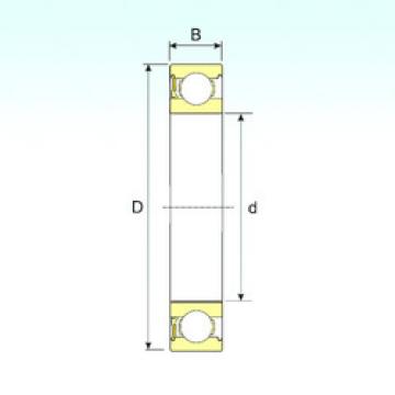 підшипник 6208-RZ ISB