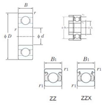 підшипник WML2508ZZX KOYO