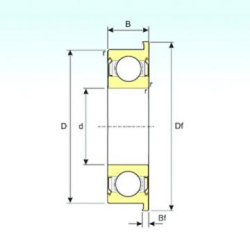 підшипник MF62ZZ ISB