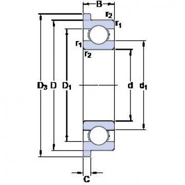 підшипник W 618/8 R SKF