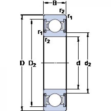 підшипник W 6001-2RS1/VP311 SKF