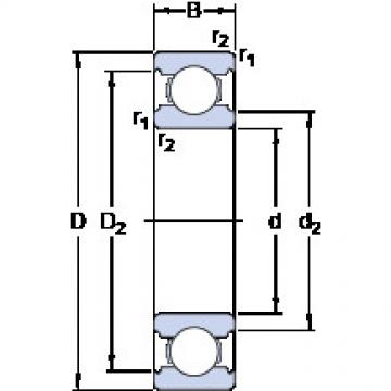 підшипник W 61802 SKF