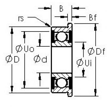 підшипник SMF115-2RS AST