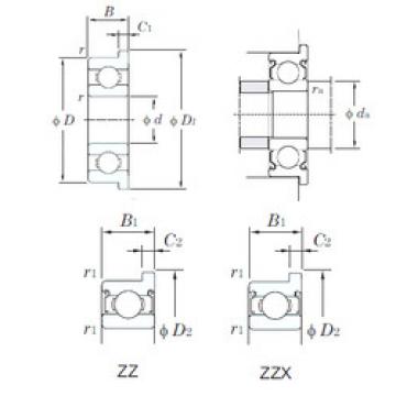 підшипник WMLF4010ZZ KOYO