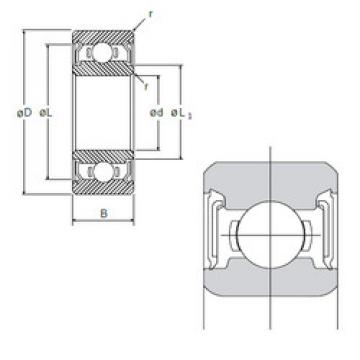 підшипник R-4DD NMB