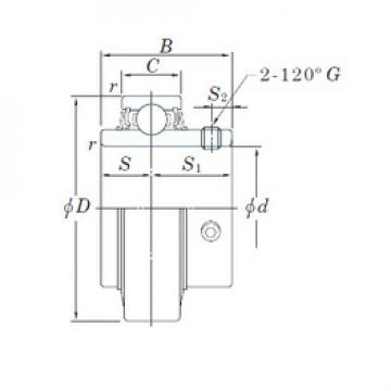 підшипник RB206-18 KOYO