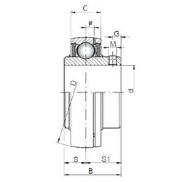 підшипник UC212 ISO