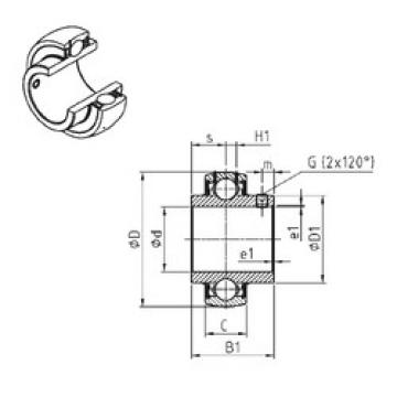 підшипник UC309-28 SNR