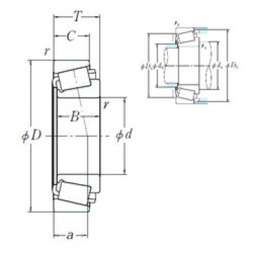 підшипник EE435102/435165 NSK