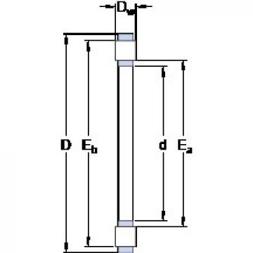 підшипник K 81105 TN SKF