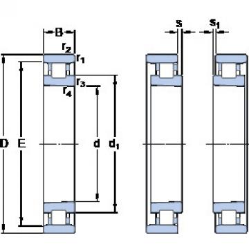 підшипник N 1020 KTNHA/SP SKF