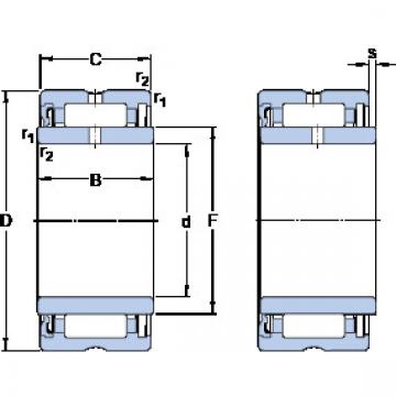 підшипник NA 4908 RS SKF