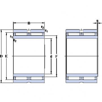 підшипник NAO 25x42x32 SKF