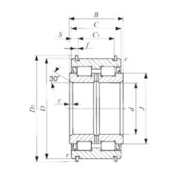 підшипник NAS 5011ZZNR IKO