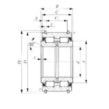 підшипник NAS 5008UUNR IKO