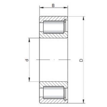 підшипник NCF1844 V ISO