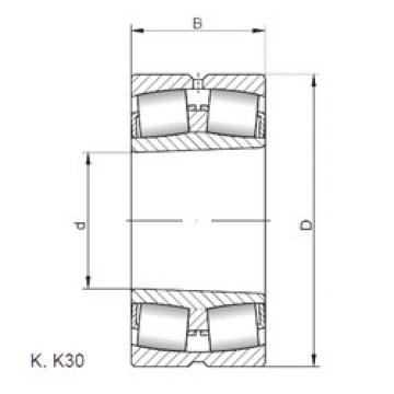 підшипник 21309 KW33 ISO