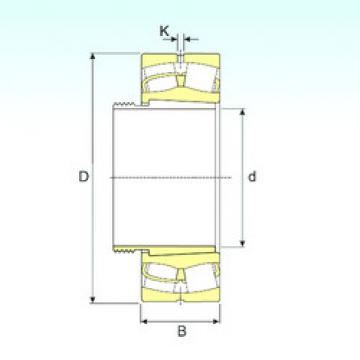 підшипник 230/530 EKW33+AOH30/530 ISB