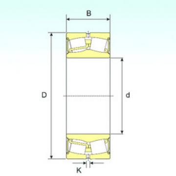 підшипник 22206-2RS ISB