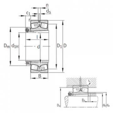 підшипник 230/710-B-K-MB+H30/710 FAG