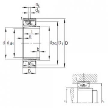 підшипник 230/670-B-K-MB+AH30/670A FAG