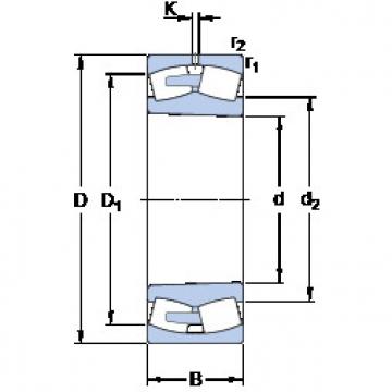 підшипник 238/670 CAKMA/W20 SKF