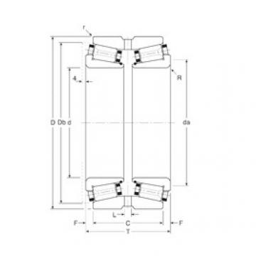 підшипник 100031X/100076XG Gamet