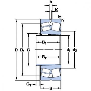 підшипник 23126 CCK/W33 + AHX 3126 SKF