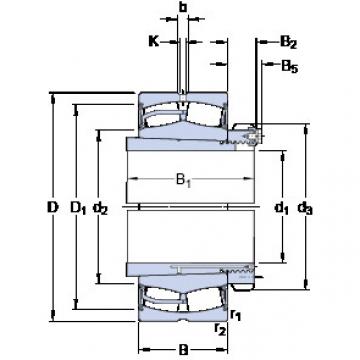 підшипник 23168-2CS5K/VT143 + OH 3168 HE SKF