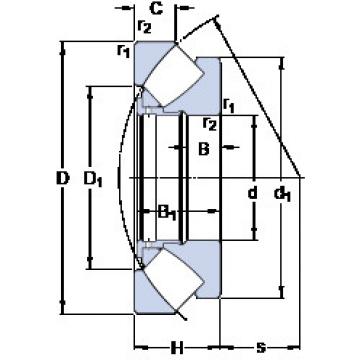 підшипник 29472 EM SKF