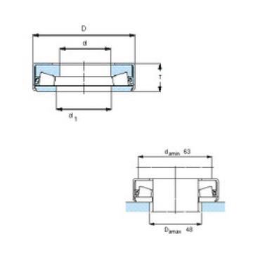 підшипник 353118 SKF