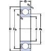 підшипник 6206-RS1 SKF