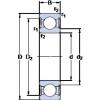 підшипник 6309-2RS1TN9/HC5C3WT SKF #1 small image