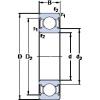 підшипник 628/6-2Z SKF