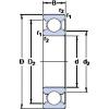 підшипник W 6001 SKF #1 small image