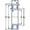 підшипник W 61803-2RZ SKF #1 small image