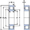 підшипник NJ 209 ECJ SKF