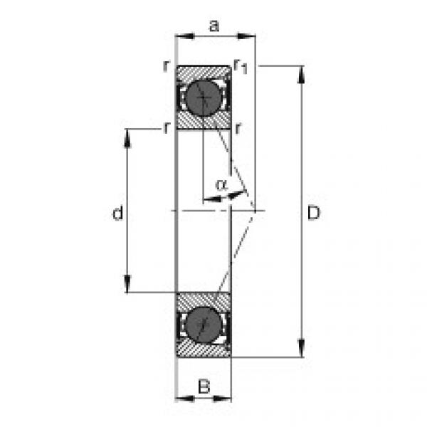 підшипник HCB71905-E-2RSD-T-P4S FAG #1 image