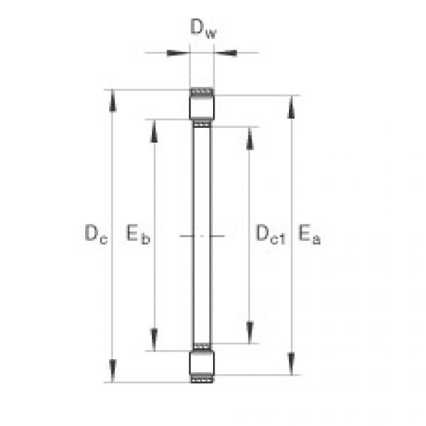 підшипник K81144-M INA #1 image