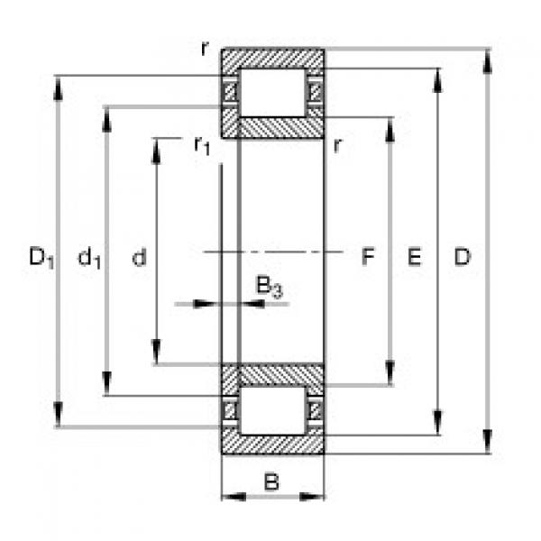 підшипник NUP2234-E-M1 FAG #1 image